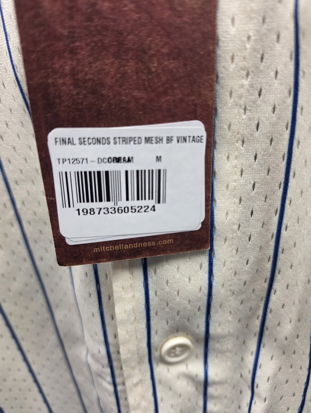 NEW WITH TAGS – MITCHELL & NESS DALLAS COWBOYS FINAL SECONDS VINTAGE MESH JERSEY - Picture 3 of 9